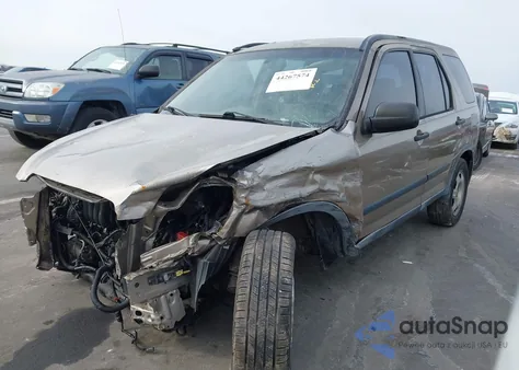 2005 Honda Cr-V Lx из США, поврежденный, VIN JHLRD68525C002338